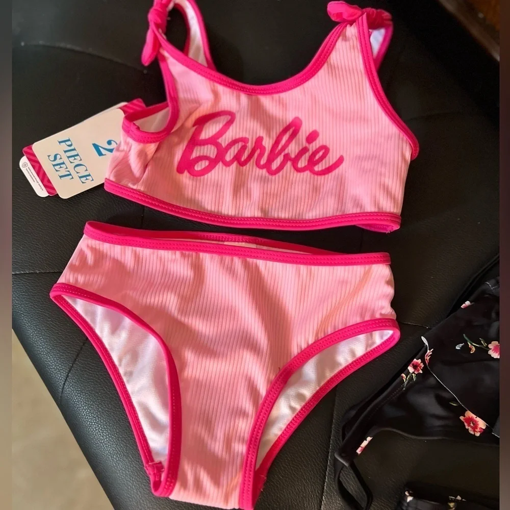💓🖤NWT- 2 SUPER CUTE LITTLE GIRL BIKINIS  SZ 5&6💓🖤
